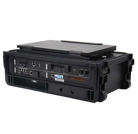 15.6寸三联屏应急指挥箱视频会议终端语音综合调度台（DP-9000-2U）