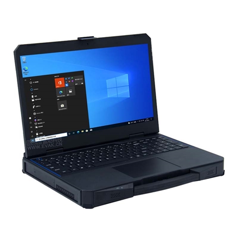 15.6寸工业三防半加固笔记本电脑I7-8700T/12700T可扩展PCIeX16半高卡（护盾X15D）