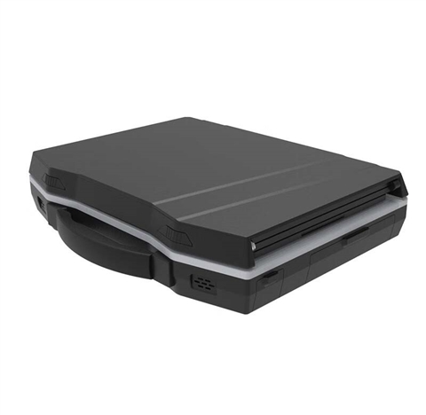 15.6寸国产兆芯KX-6640A三屏加固笔记本电脑（DP-5100）