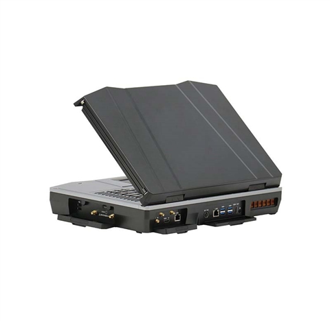 15.6寸国产兆芯KX-6640A三屏加固笔记本电脑（DP-5100）