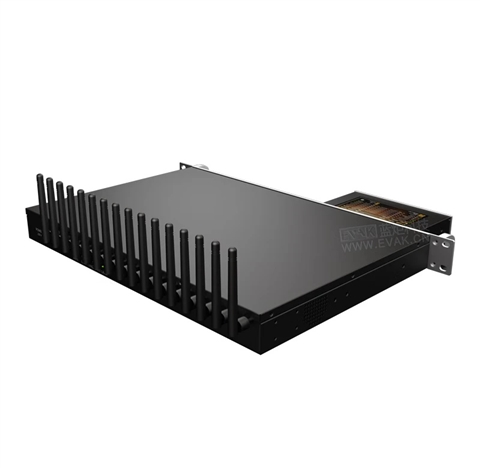 车载机架式1U多卡聚合路由器（EVAK-700R-1U
