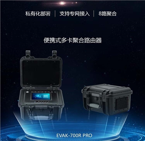 便携式多卡聚合路由器（EVAK-700R