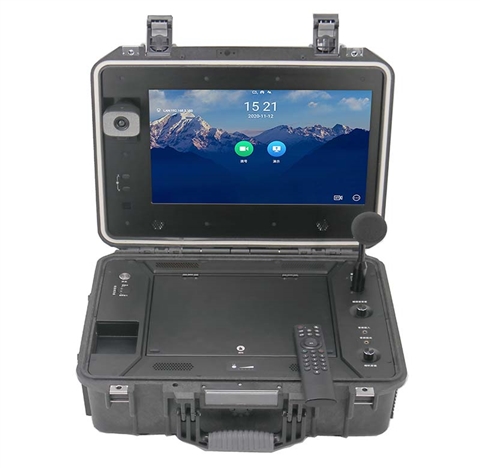 视频会议终端语音综合调度台前线指挥中心应急指挥箱（DP-1000V）