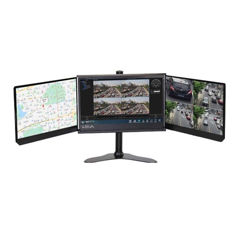 17.3寸三屏自由组合显示器国际标准VESA安装接口（FLEX-370A）