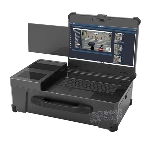 17.3寸+10.1寸双屏全国产化多模态综合采集箱（BC-8000）