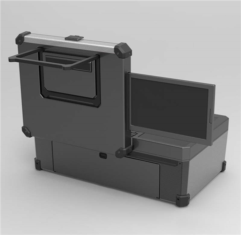 17.3寸+10.1寸双屏全国产化多模态综合采集箱（BC-8000）