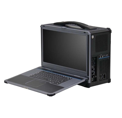 17.3寸下翻式加固便携机I7-8700K支持PCIEX16全长显卡（EPC-850）