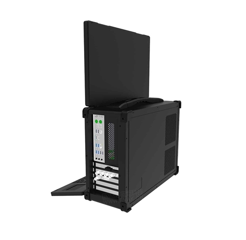 便携式双屏直播录播一体机虚拟演播绿幕抠像导播切换台（EPC-830U）