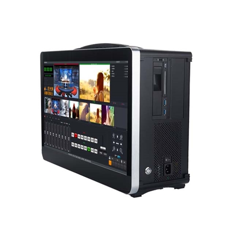 直播录播一体机多机位实时虚拟抠像视频推流拉流导播切换台（DR-2150）