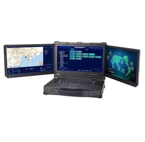 15.6寸三屏加固笔记本电脑移动应急通讯指挥箱（DP-5000L）