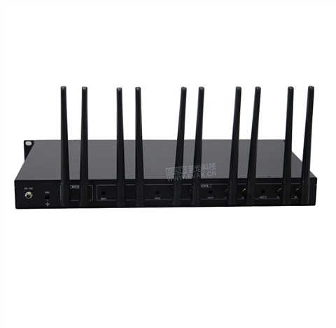 车载机架式1U三卡聚合路由器3链路聚合叠加（EVAK-300R-1U）