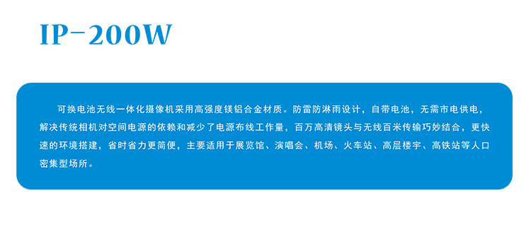 带电池无线相机