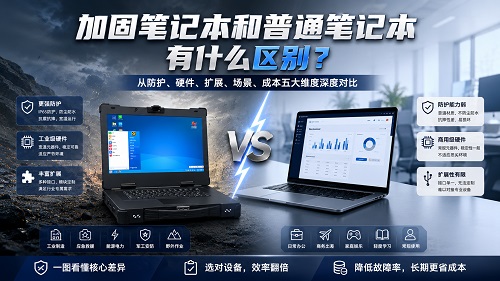 加固笔记本和普通笔记本有什么区别？5大核心差异与产品横向对比