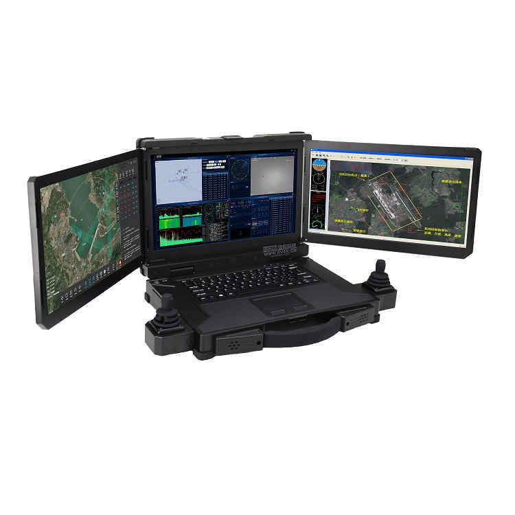 15.6" Triple-Screen UAV/USV/UGV/ROV Ground Control Station (GS-3000) 6