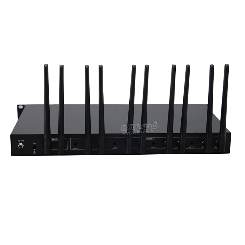 Vehicle-Mounted Rackmount 1U 3-Card Aggregation Router with 3-Link Bonding (EVAK-300R-1U) 6